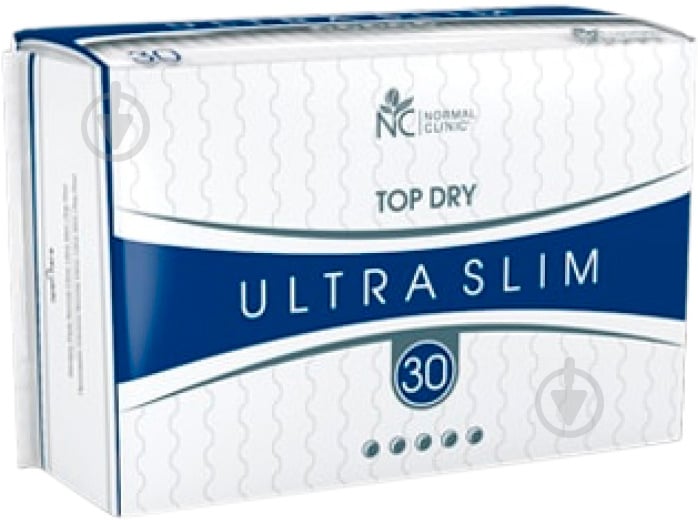 Прокладки гигиенические Normal Clinic Top Dry ultra slim 30 шт. - фото 1