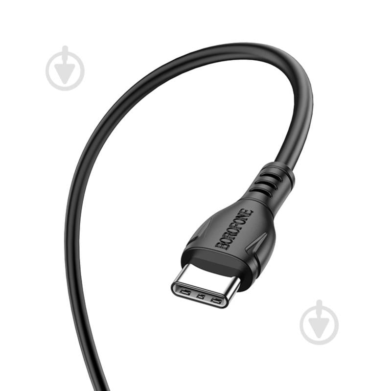 Кабель Borofone BX51 Triumph 60W charging data cable Type-C to Type-C 1 м черный (BX51CCB) - фото 3 Кабель Borofone BX51 Triumph 60W charging data cable Type-C to Type-C 1 м черный (BX51CCB) - фото 3
