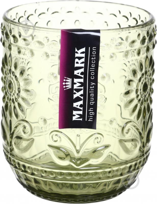 Стакан низкий Maxmark Sunflower зелёный 360 мл 1 шт. - фото 2