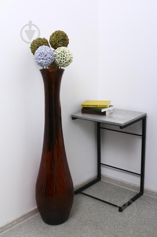 Ваза стеклянная San Miguel Arabe 99 см оранжевая 4487DB27 - фото 6 Ваза стеклянная San Miguel Arabe 99 см оранжевая 4487DB27 - фото 6