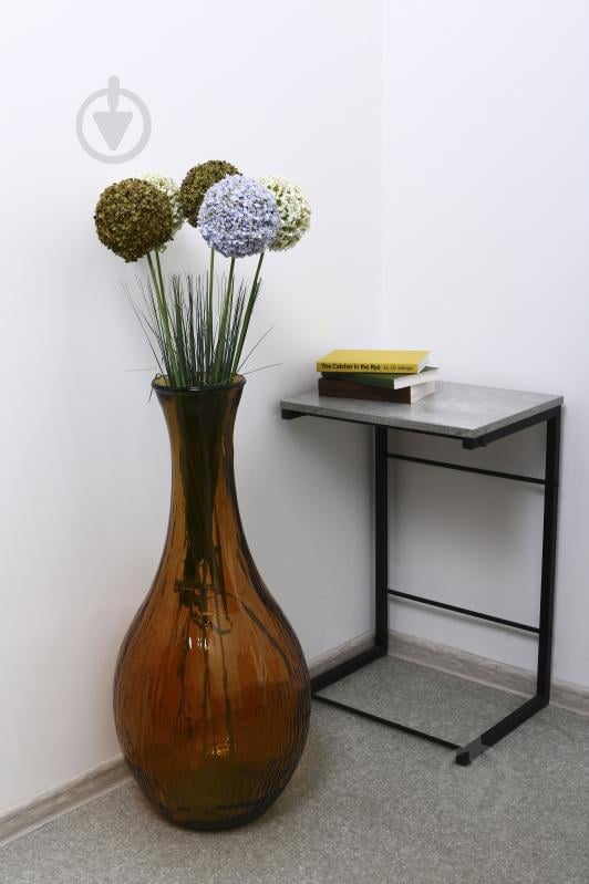 Ваза стеклянная San Miguel Arabe 75 см оранжевая 4488DB48 - фото 6 Ваза стеклянная San Miguel Arabe 75 см оранжевая 4488DB48 - фото 6