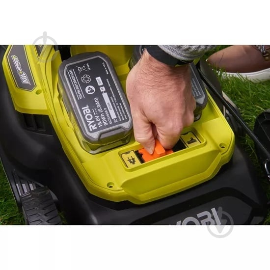 Газонокосилка электрическая RYOBI ONE+ Hybrid RY18LMH37A-250 18В/220В (5133004583) - фото 7