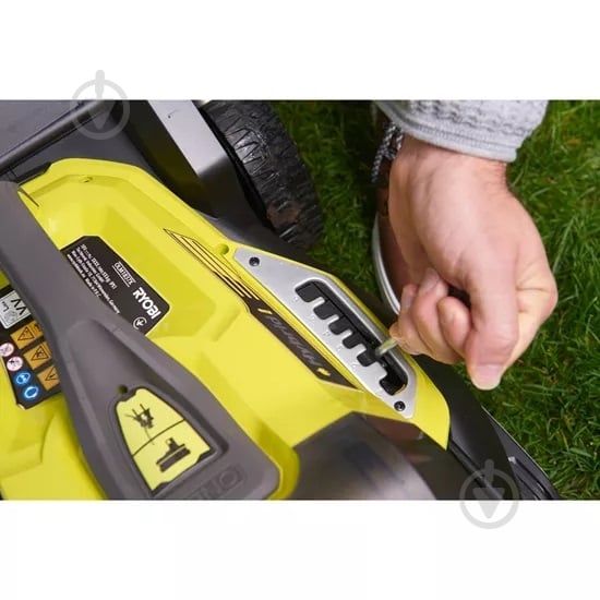 Газонокосилка электрическая RYOBI ONE+ Hybrid RY18LMH37A-250 18В/220В (5133004583) - фото 8