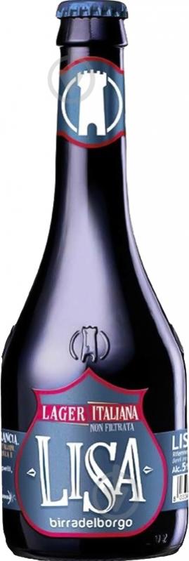 Пиво Birra del Borgo Lisa 5% 0,33 л - фото 1 Пиво Birra del Borgo Lisa 5% 0,33 л - фото 1