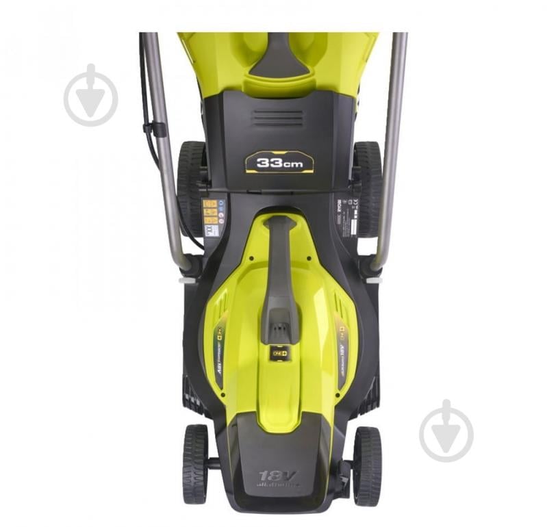 Газонокосилка аккумуляторная RYOBI аккумуляторная ONE+ OLM1833B 18В (5133004305) - фото 3