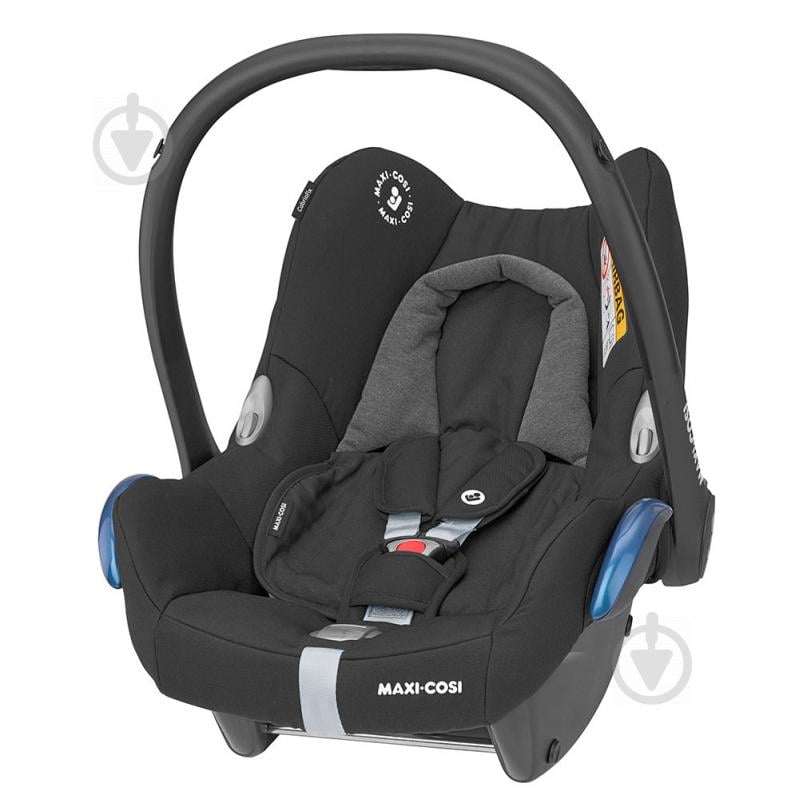 Автокресло Maxi-Cosi CabrioFix Essential Black черный 8617672120 - фото 1