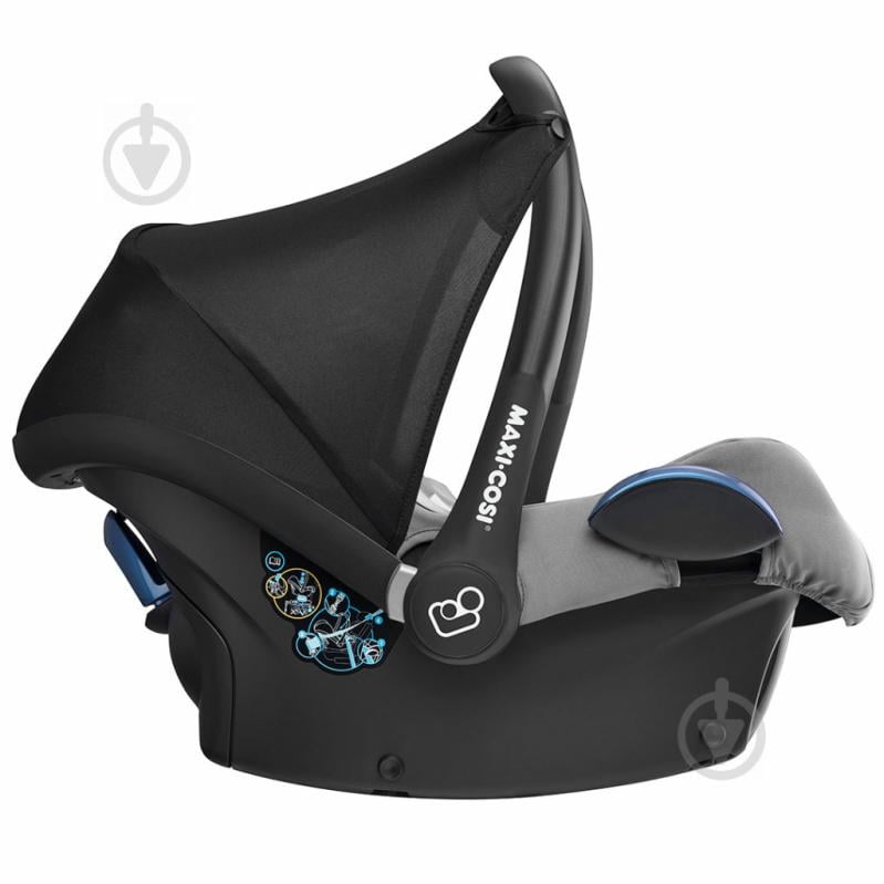 Автокресло Maxi-Cosi CabrioFix Essential Black черный 8617672120 - фото 3