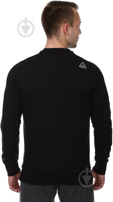 Свитшот Reebok WOR C GRAPHIC CREW SWEAT BK4714 р. S черный - фото 3