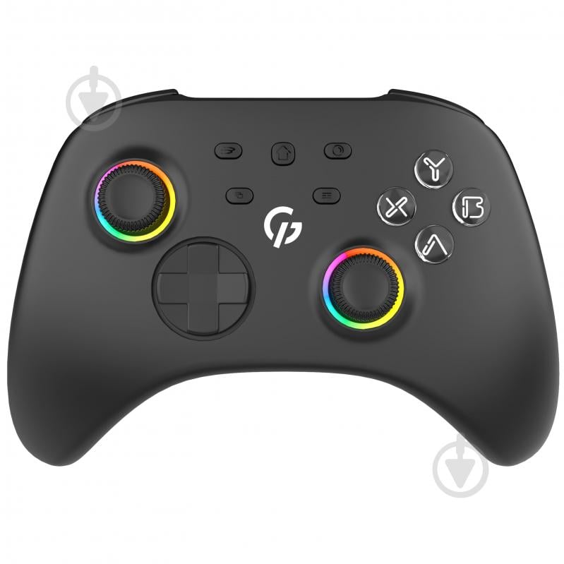 Геймпад беспроводной GamePro GPX13B 2.4G/BT 5.1/USB (Switch/PC/iOS/Android) RGB Black black - фото 1