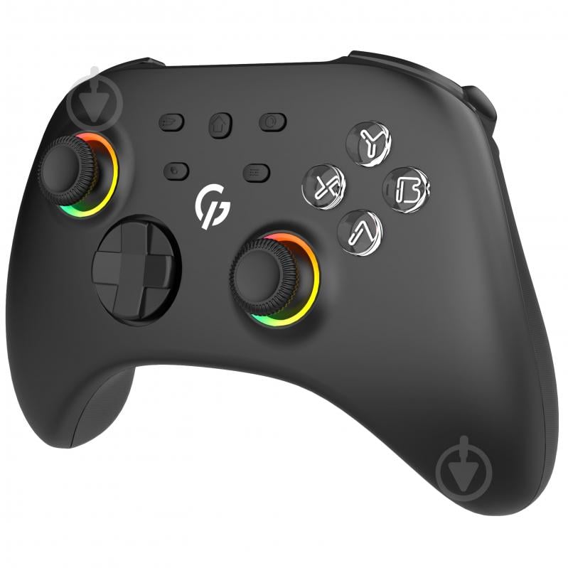 Геймпад беспроводной GamePro GPX13B 2.4G/BT 5.1/USB (Switch/PC/iOS/Android) RGB Black black - фото 2
