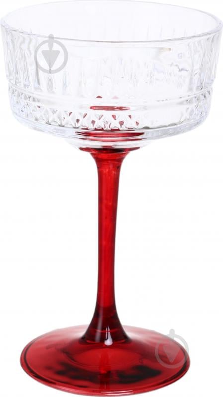Бокал для шампанского Maxmark Funny Plump красный/прозрачный 290 мл 1 шт. - фото 1 Бокал для шампанского Maxmark Funny Plump красный/прозрачный 290 мл 1 шт. - фото 1