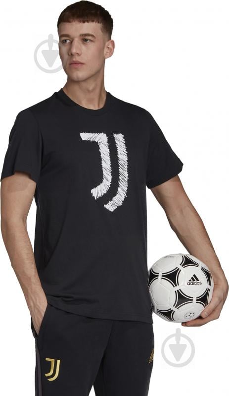 Футболка Adidas JUVE DNA GR TEE FR4223 р.S черный - фото 10