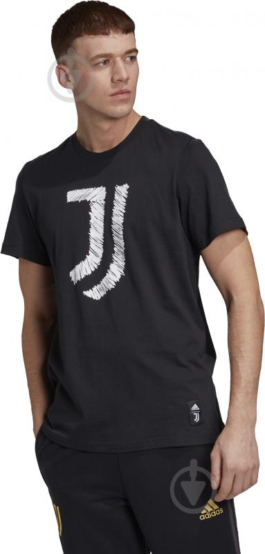 Футболка Adidas JUVE DNA GR TEE FR4223 р.S черный - фото 3