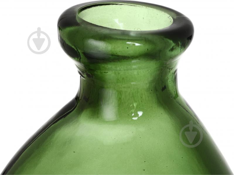 Ваза скляна San Miguel Simplicity 35 см зелена 4744C463 - фото 4
