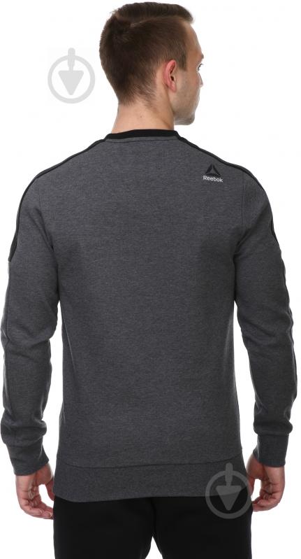 Світшот Reebok WOR C GRAPHIC CREW SWEAT BK4713 р. 2XL сірий - фото 3