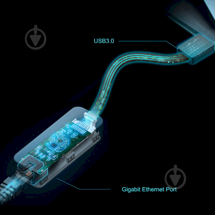 Мережевий адаптер TP-Link USB 3.0 (UE306) - фото 8