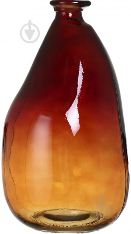 Ваза скляна San Miguel Simplicity 36 см коричнева 4634C464 - фото 3