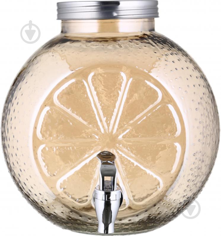 Ємність для напоїв Maxmark Electro Amber 5 л з кришкою та краном - фото 1 Ємність для напоїв Maxmark Electro Amber 5 л з кришкою та краном - фото 1