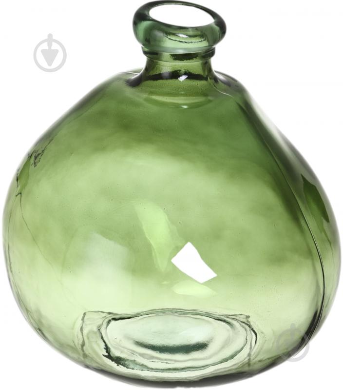 Ваза скляна San Miguel Simplicity 32 см зелена 4657C463 - фото 1