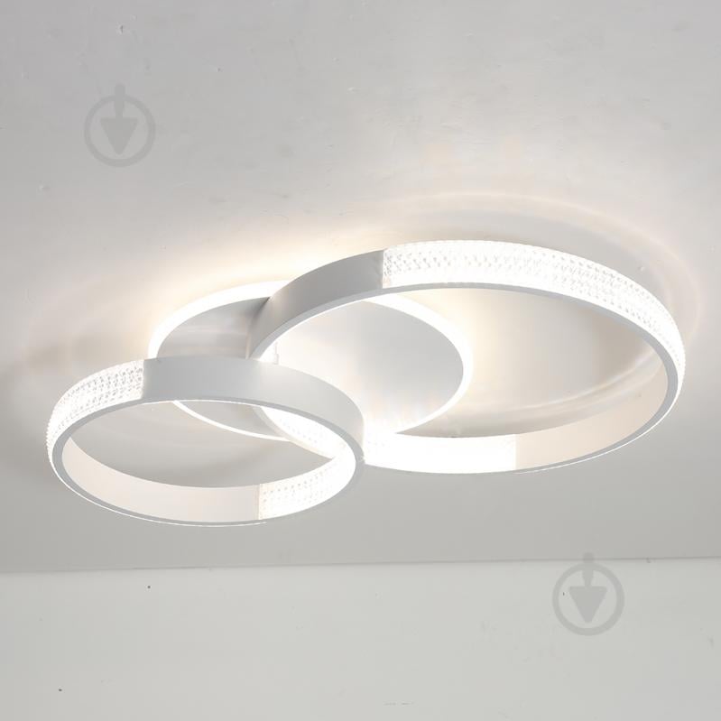 Люстра светодиодная Luminaria 2x80 Вт без цоколя белый AKRILIKA ROUND 80W 3R WHITE - фото 1