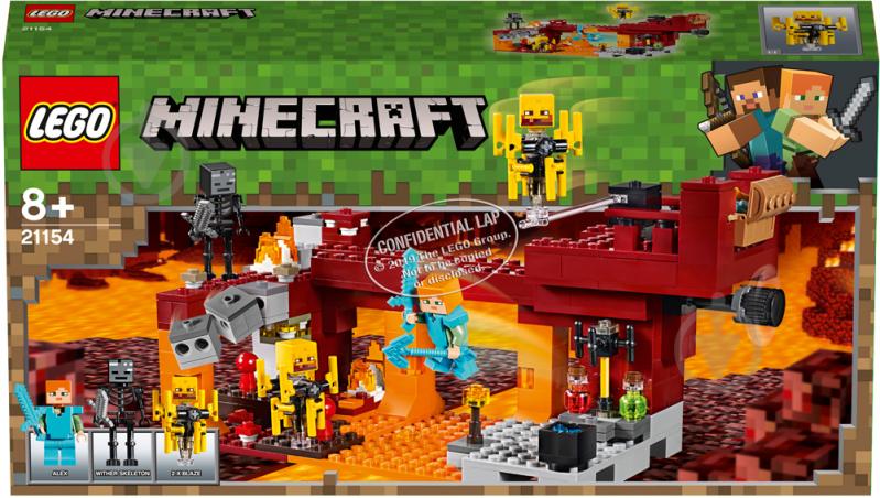 Конструктор LEGO Minecraft Мост Ифритa 21154 - фото 1