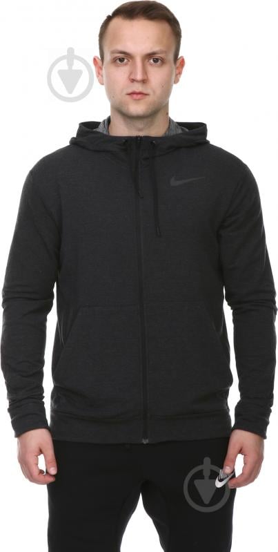 Толстовка Nike M NK DRY HOODIE FZ DF TRAIN FL 742210-010 р. XL красный - фото 1