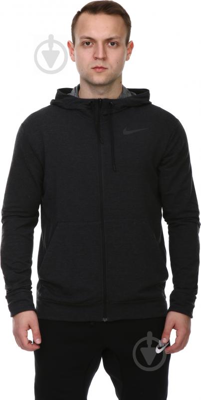 Толстовка Nike M NK DRY HOODIE FZ DF TRAIN FL 742210-010 р. M красный - фото 1