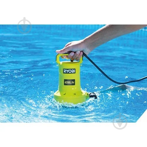 Насос RYOBI для грязной и чистой воды RY18SPA-0 ONE+ 18В 5133005778 - фото 7