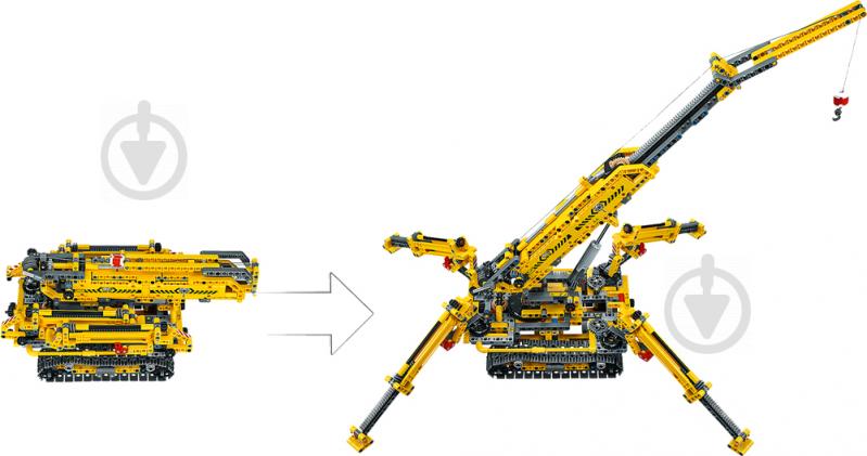 Lego technic compact hot sale crawler crane 42097