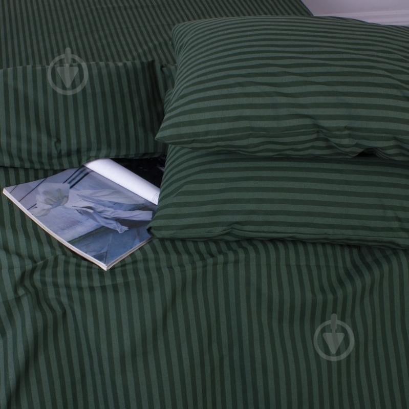 Наволочка Ranforce Elite 17-0612 Stripe Emerald 50x70 см зеленый MirSon - фото 2 Наволочка Ranforce Elite 17-0612 Stripe Emerald 50x70 см зеленый MirSon - фото 2