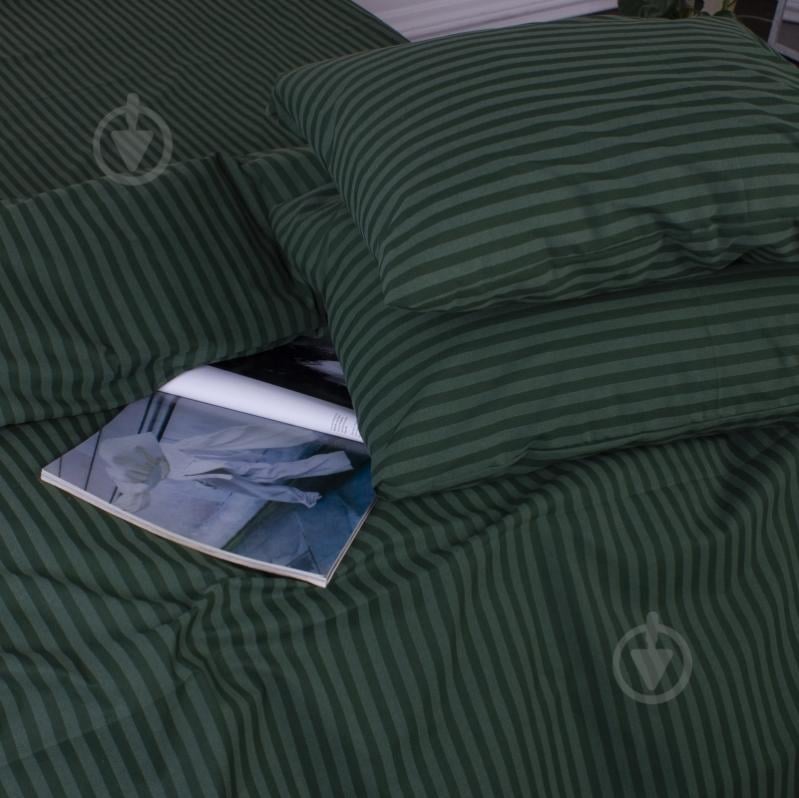 Наволочка Ranforce Elite 17-0612 Stripe Emerald 50x70 см зеленый MirSon - фото 3 Наволочка Ranforce Elite 17-0612 Stripe Emerald 50x70 см зеленый MirSon - фото 3