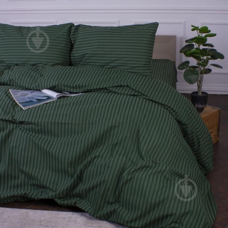 Наволочка Ranforce Elite 17-0612 Stripe Emerald 50x70 см зеленый MirSon - фото 5 Наволочка Ranforce Elite 17-0612 Stripe Emerald 50x70 см зеленый MirSon - фото 5