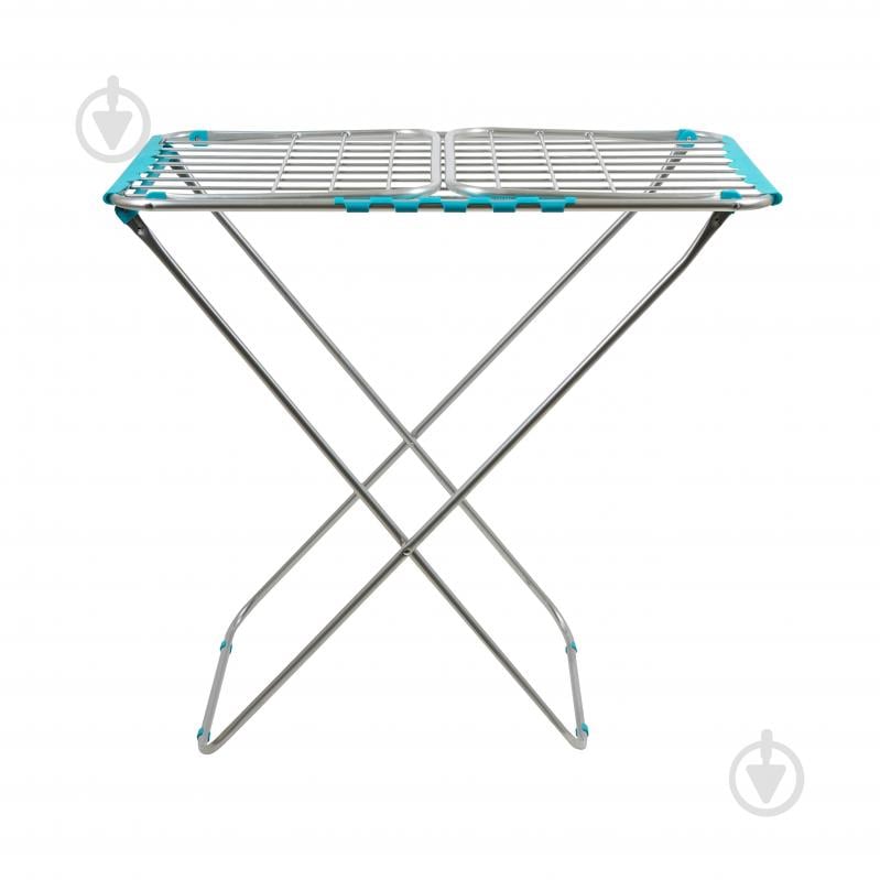 Сушарка для білизни Eurohome Elegancie з анодованого алюмінію 16 м, бірюзова - фото 7 Сушарка для білизни Eurohome Elegancie з анодованого алюмінію 16 м, бірюзова - фото 7