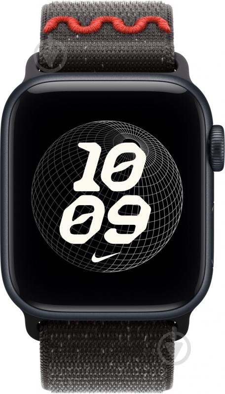 Ремешок Apple 40 мм Nike Sport Loop midnight black (MGCP4ZM/A) - фото 2 Ремешок Apple 40 мм Nike Sport Loop midnight black (MGCP4ZM/A) - фото 2