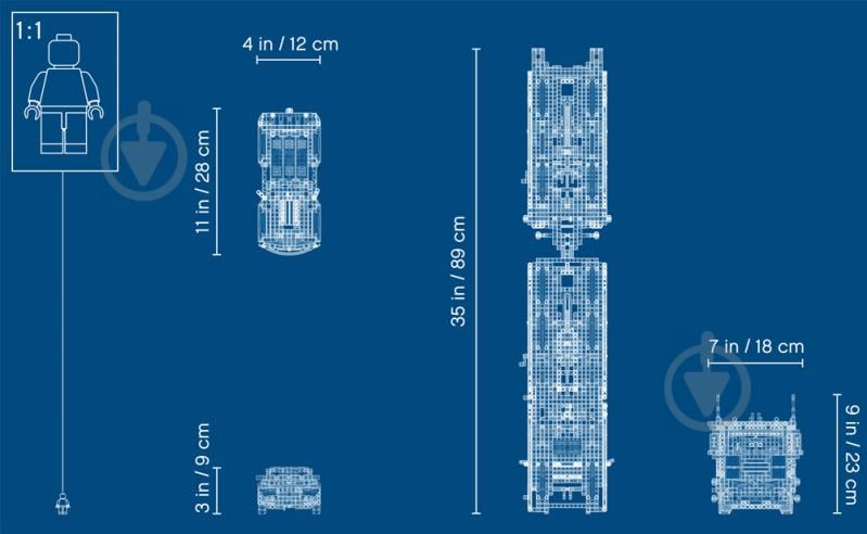 Конструктор LEGO Technic Автовоз 42098 - фото 23