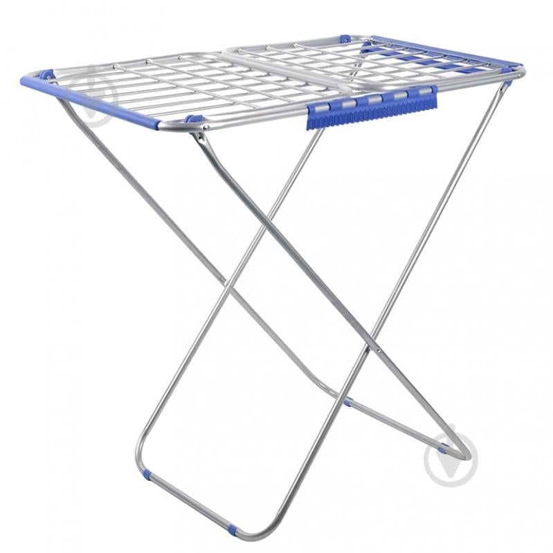 Сушилка для белья Eurohome Elegancie 16 м анодированный алюминий, синяя - фото 5 Сушилка для белья Eurohome Elegancie 16 м анодированный алюминий, синяя - фото 5