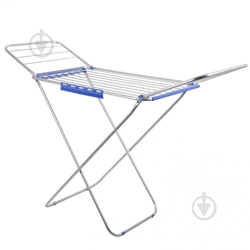 Сушилка для белья Eurohome Elegancie 16 м анодированный алюминий, синяя - фото 4 Сушилка для белья Eurohome Elegancie 16 м анодированный алюминий, синяя - фото 4