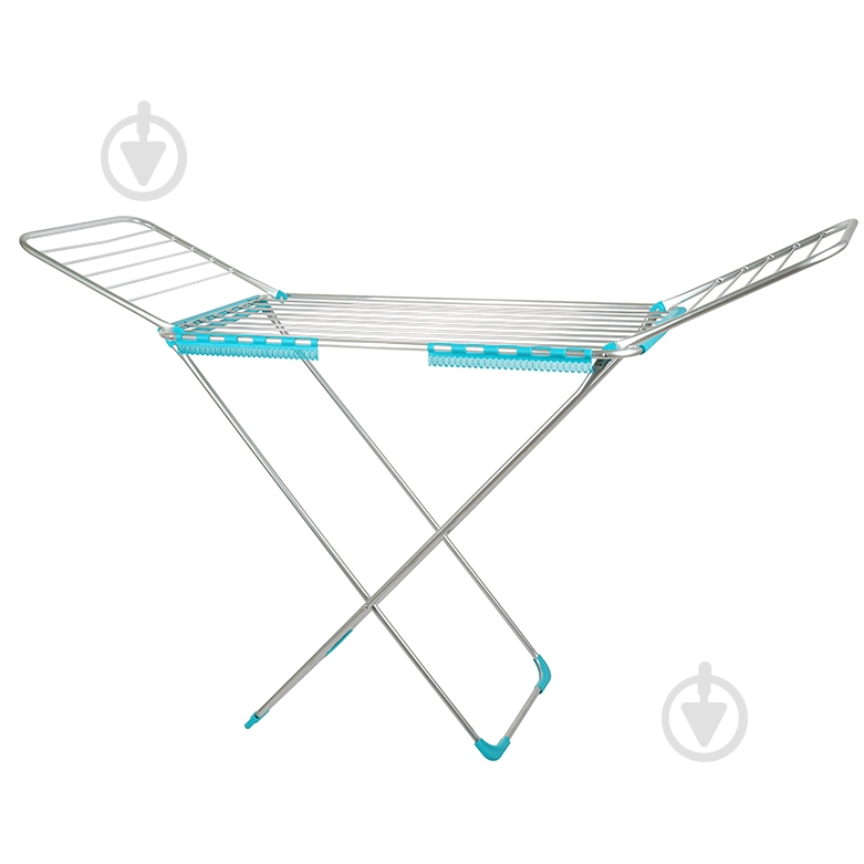 Сушарка для білизни Eurohome Elegancie з анодованого алюмінію 18 м, бірюзова - фото 3 Сушарка для білизни Eurohome Elegancie з анодованого алюмінію 18 м, бірюзова - фото 3