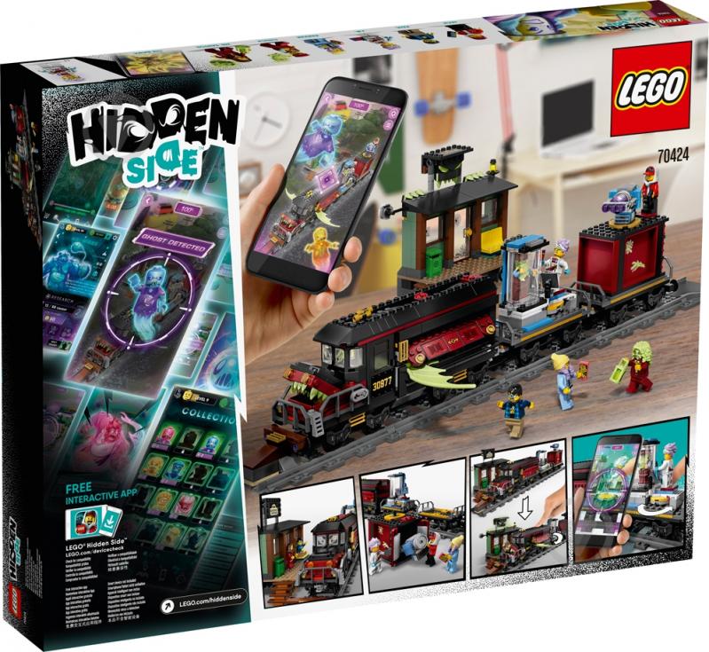 Конструктор LEGO Hidden Side Призрачный поезд-экспресс 70424 - фото 4