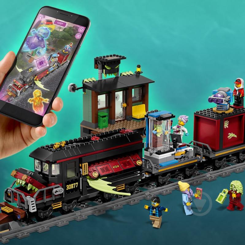 Конструктор LEGO Hidden Side Призрачный поезд-экспресс 70424 - фото 16