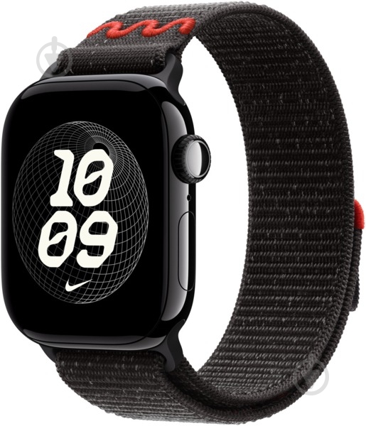 Ремешок Apple 42 мм Nike Sport Loop midnight black (MGCX4ZM/A) - фото 3 Ремешок Apple 42 мм Nike Sport Loop midnight black (MGCX4ZM/A) - фото 3