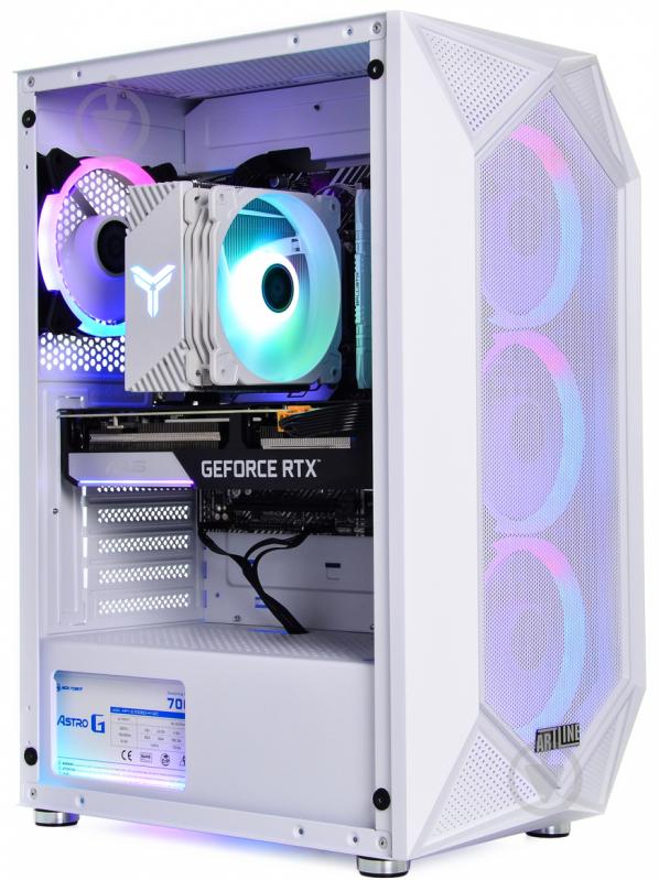 Компьютер персональный Artline Gaming X55WHITE (X55WHITEv40) white - фото 10