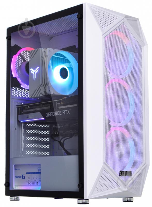 Компьютер персональный Artline Gaming X55WHITE (X55WHITEv40) white - фото 2