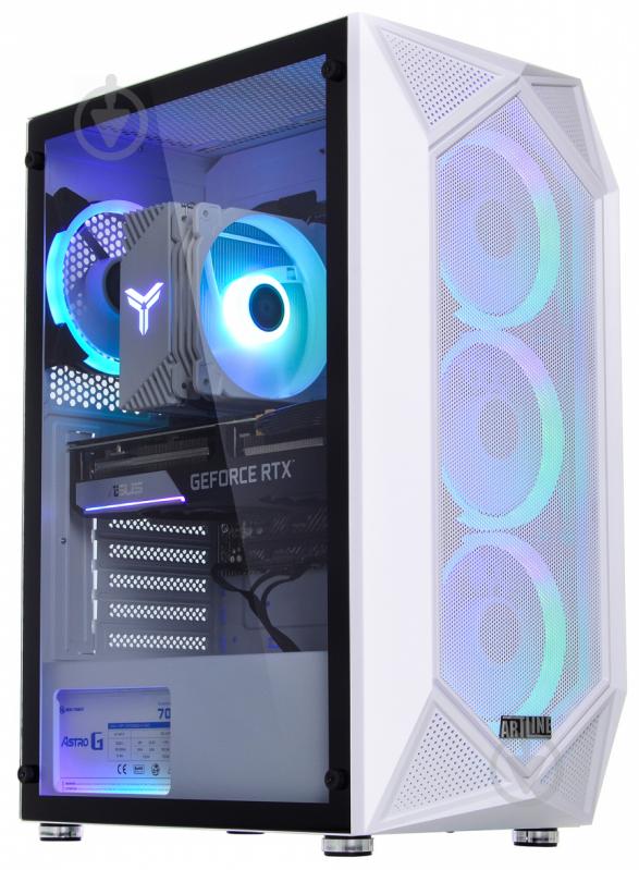 Компьютер персональный Artline Gaming X55WHITE (X55WHITEv40) white - фото 8