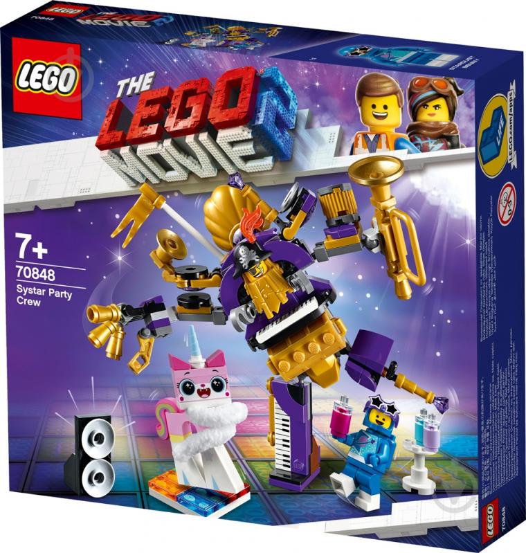 Конструктор LEGO Movie Systar Party Crew 70848 - фото 2