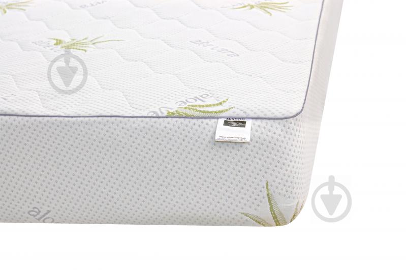 Наматрасник MirSon №1037 Alberto Silk Aloe Vera обычный с резинкой по периметру 26х180x190 см 2200001506879 - фото 4