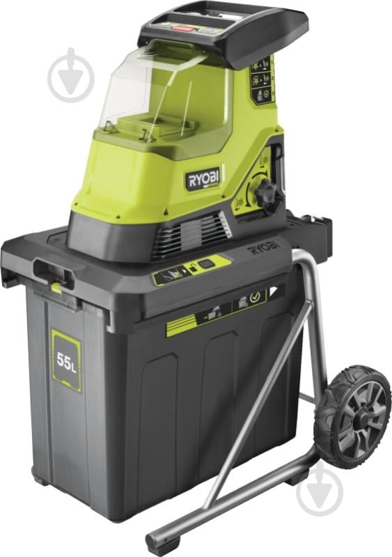 Измельчитель садовый RYOBI аккумуляторный Max Power RY36SHX40-0 (5133005451) аккумулятор - фото 1