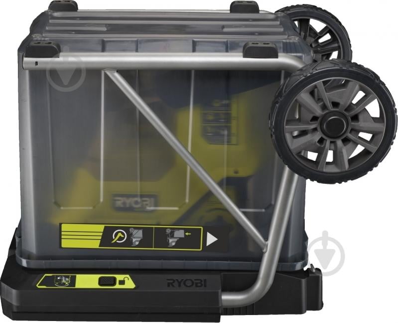 Измельчитель садовый RYOBI аккумуляторный Max Power RY36SHX40-0 (5133005451) аккумулятор - фото 5