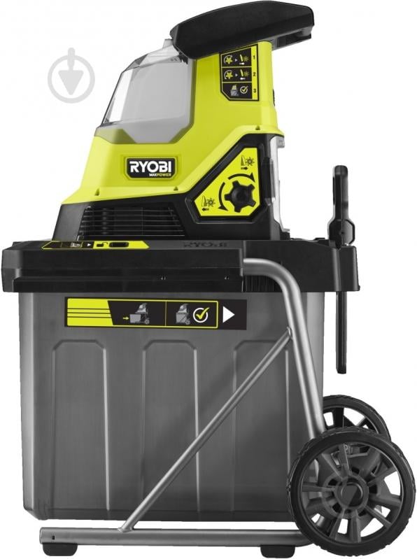 Измельчитель садовый RYOBI аккумуляторный Max Power RY36SHX40-0 (5133005451) аккумулятор - фото 2