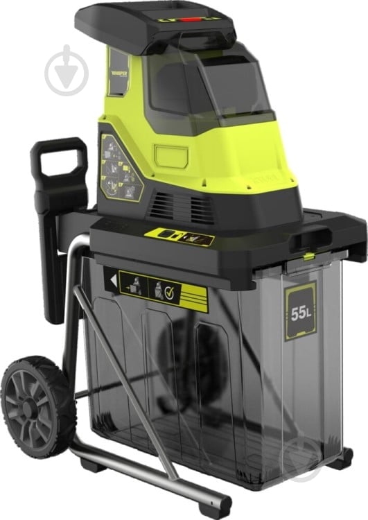 Измельчитель садовый RYOBI аккумуляторный Max Power RY36SHX40-0 (5133005451) аккумулятор - фото 3